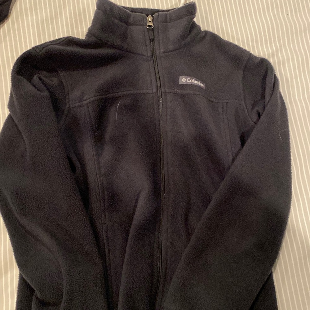 Youth size large Colombia fleece zip up jacket